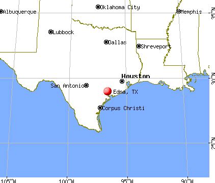 Edna, Texas (TX 77957) profile: population, maps, real estate, averages, homes, statistics ...