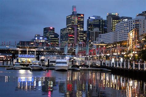 Darling Harbour Marina | One of the main attractions of Sydn… | Flickr