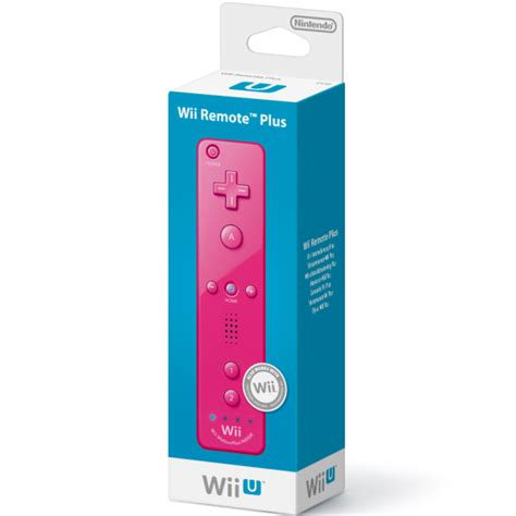 Wii U Remote Plus - Pink Wii U accessories - Zavvi UK