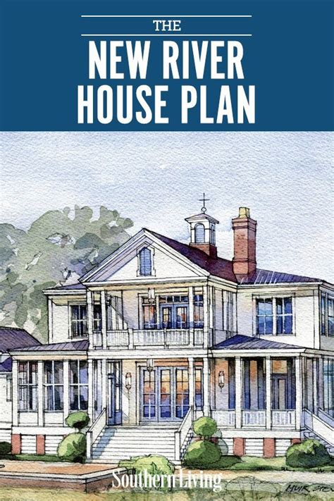 Why We Love the New River House Plan | River house plans, Greek revival home, House plans