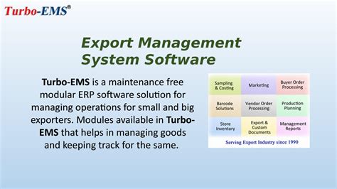 Export Management System Software by turbopms10 - Issuu