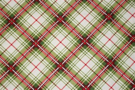 Plaid Fabric Christmas Fabric Holiday Fabric By The Yard | Etsy