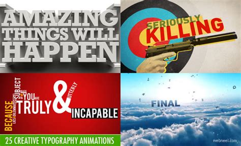 25 Creative and Best Typography Animation Videos for your inspiration