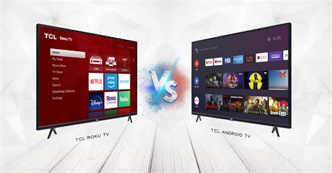 Tcl Roku vs Android TV-Powered Smart TVs - Dignited