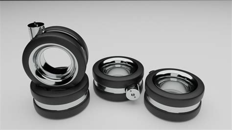 Apple Mac Pro Wheels Kit 3D model | CGTrader