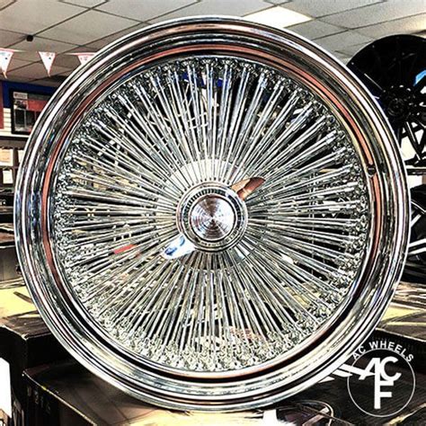 22x8" Wire Wheels Standard 150-Spoke Straight Lace Chrome Rims #WW047 in 2021 | Chrome rims ...