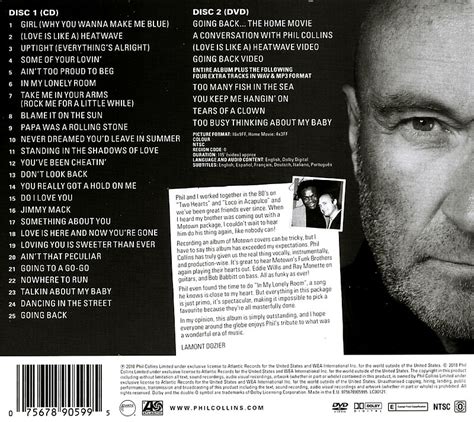 Genesis News Com [it]: Phil Collins - Going Back - CD review