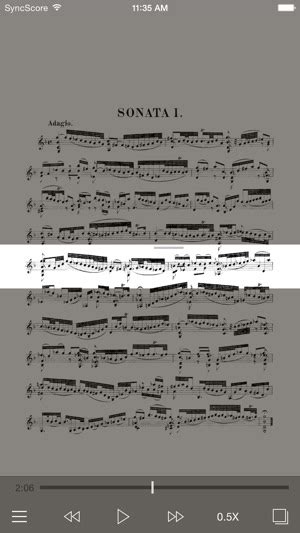 ‎Bach Violin Sonatas and Partitas - SyncScore on the App Store