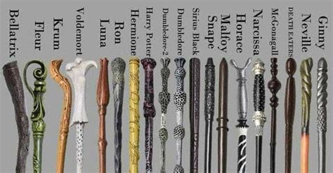 What Every Wand in Harry Potter Looks Like