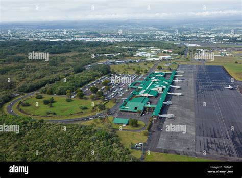 Aerial photo of Hilo International Airport, Big Island, Hawaii, USA ...