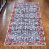 Eloise Rug Runner Blue 2' x 6' | Touch of Class