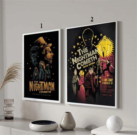 Custom the Nightman Cometh Poster - Etsy