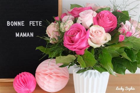 Des fleurs pour Maman 💐 rituel de fête des mères - Lucky Sophie blog ...