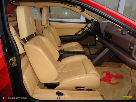 Tan Interior 1989 Ferrari Testarossa Standard Testarossa Model Photo ...