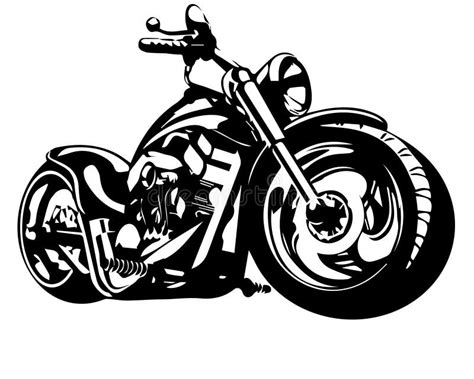 Motorbike Clipart Black And White | Reviewmotors.co