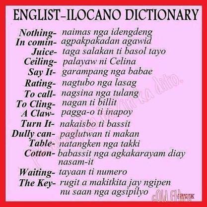 Ilocano phrases - AGBIAG TI PANGASINAN!