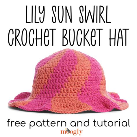 Sun Swirl Crochet Bucket Hat: Free Pattern and Tutorial - moogly