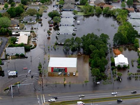 AERIALS: Gulf Breeze area storm damage