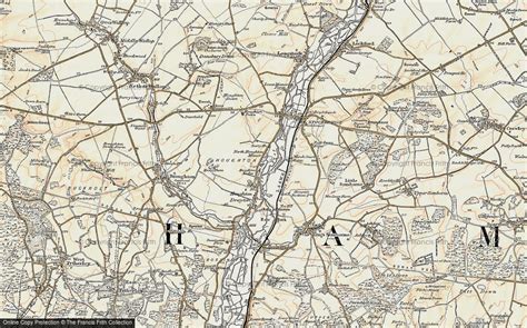 Historic Ordnance Survey Map of North Houghton, 1897-1900