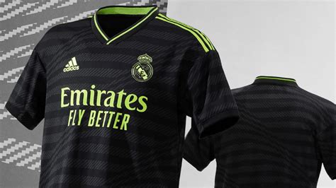 Real Madrid's black 2022-23 third kit inspired by the magic of the ...