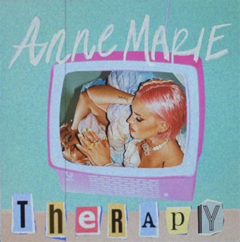 Anne Marie Therapy Redesign | Anne marie album, Album covers, Album cover art