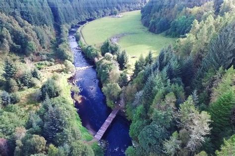 River Alness - Beat 5 | River, Aerial photograph, Fly fishing