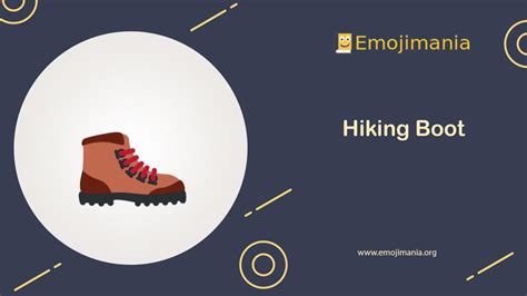 🥾 Meaning | Hiking Boot Emoji | Copy and Paste