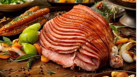 Smoked Spiral Ham With Maple Bourbon Glaze Recipe