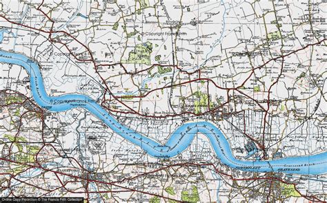 Historic Ordnance Survey Map of West Thurrock, 1920