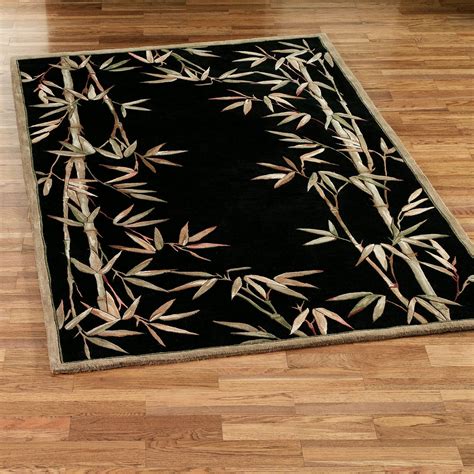 Bamboo Round Area Rug