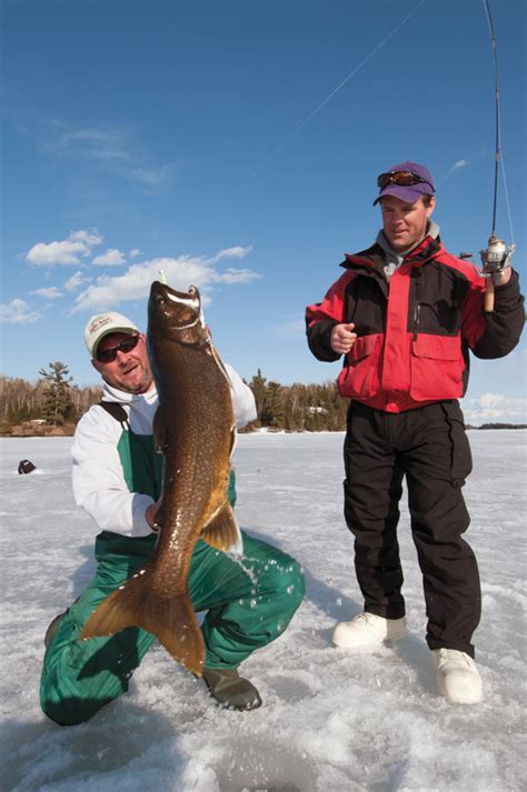 The Window: Wide Open for Lake Trout Ice Fishing - In-Fisherman