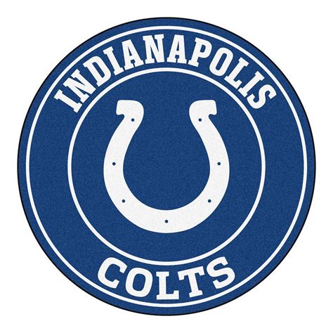 Indianapolis Colts NFL Round Floor Mat 29 | Indianapolis colts logo, Indianapolis colts, Colts ...