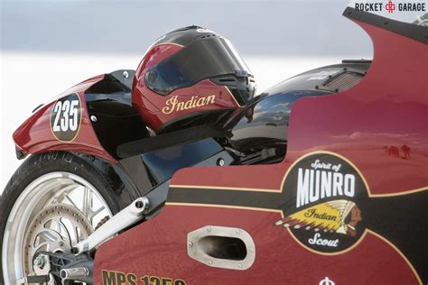 Indian Motorcycle celebrates Burt Munro’s - RocketGarage - Cafe Racer ...