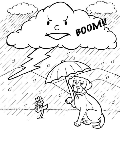 Cloud Coloring Pages – Printable Coloring Pages