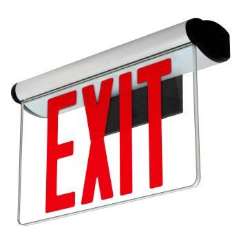 Horizontal Exit Sign NYCAC §27-373 - NYC Apartment Signs