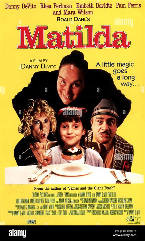 MATILDA -1996 POSTER Stock Photo - Alamy