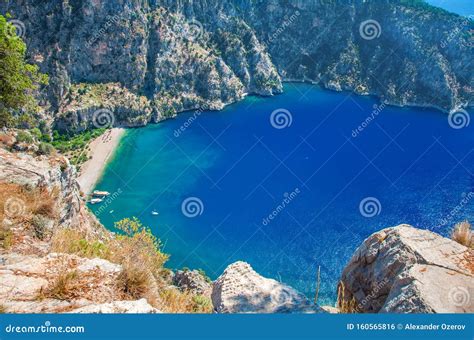 Butterfly Valley in Oludeniz, Turkey Stock Photo - Image of destination, canyon: 160565816