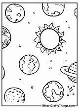 Galaxy Coloring Pages sketch template