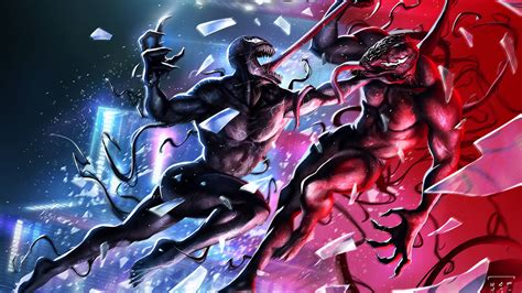 1366x768 Venom Vs Carnage 4k Laptop HD ,HD 4k Wallpapers,Images,Backgrounds,Photos and Pictures