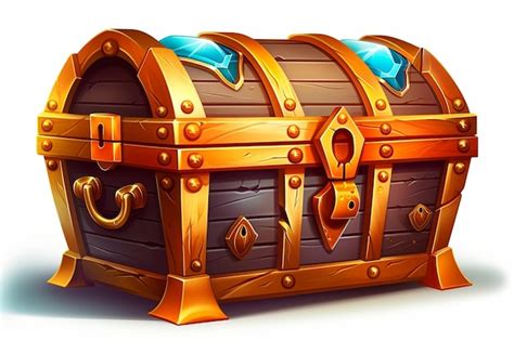 Premium AI Image | Cartoon Treasure Hunt Discover the Animated Chest of ...