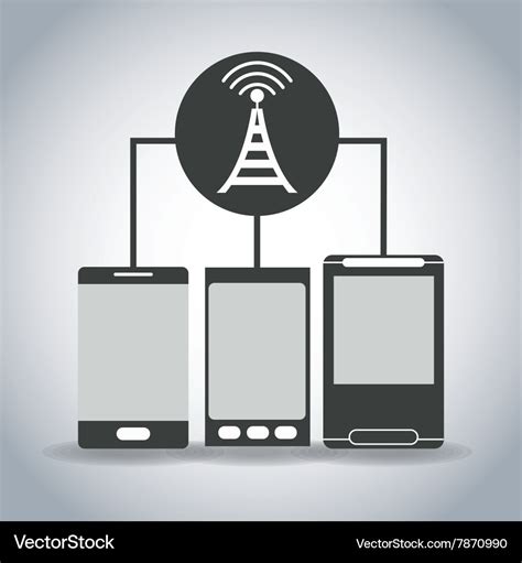 Mobile tools design Royalty Free Vector Image - VectorStock