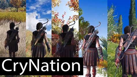 Assassin's Creed Odyssey Ultra Realistic Graphics Mod | ACOdyssey CryNation 2018 - YouTube