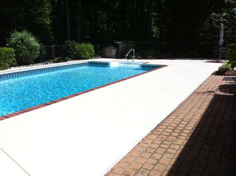 Paint Concrete Pool Deck | Henderson Wallcovering & Painting