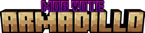 Mob Vote Armadillo Minecraft Texture Pack