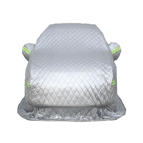 Thickened Cotton Custom Car Cover Winter Waterproof Snow Hail Defence ...