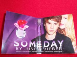 Justin Bieber Someday Perfume Fragrance Sample