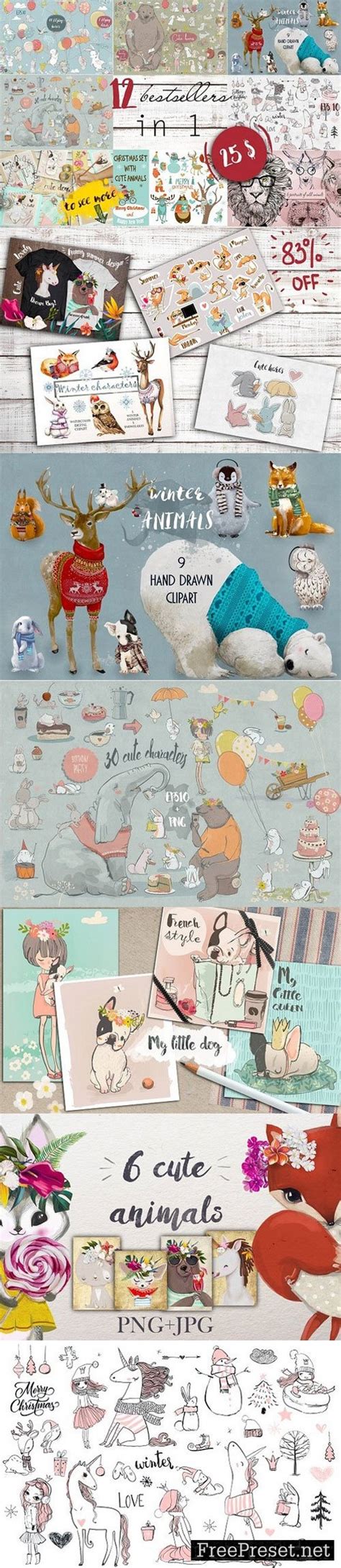 Cute animals bundle