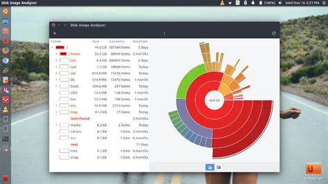 How To Use Ubuntu Disk Usage Analyzer Tool to Check Free Disk Space