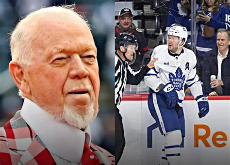 Don Cherry Goes Off Regarding The Morgan Rielly Incident And Sparks Controversy