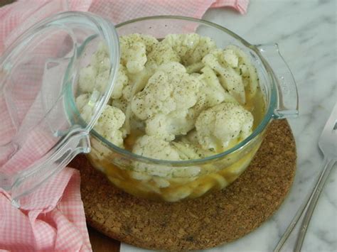 Encurtido de coliflor y cebolla - Recetas ABC